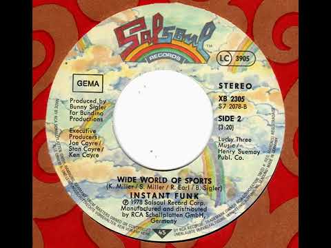 Instant Funk - Wide World Of Sports (1978)