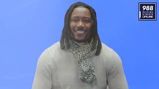 Former NFL Player Brandon Marshall's Powerful PSA on the Impact of 988