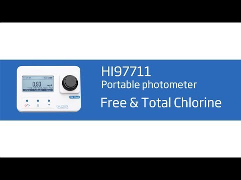 Hanna Instruments HI97711 Free and Total Chlorine Photometer