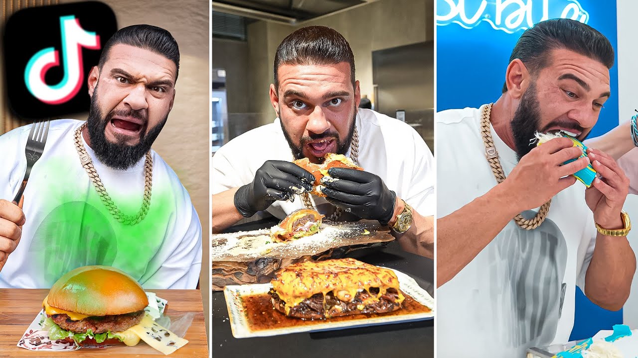 Am Mancat Ciocolata cu Păr... Cele Mai Virale Restaurante De Pe TikTok ! 🍔