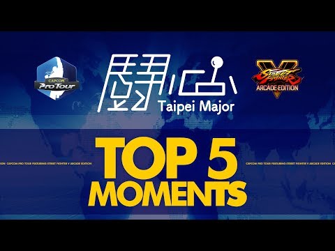 SFV: TOP 5 MOMENTS - TAIPEI MAJOR 2019 - CPT 2019 (Version 1)