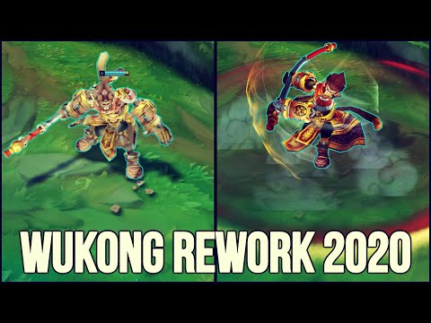 WUKONG NEW REWORK & All Abilities Uptade | League of Legends