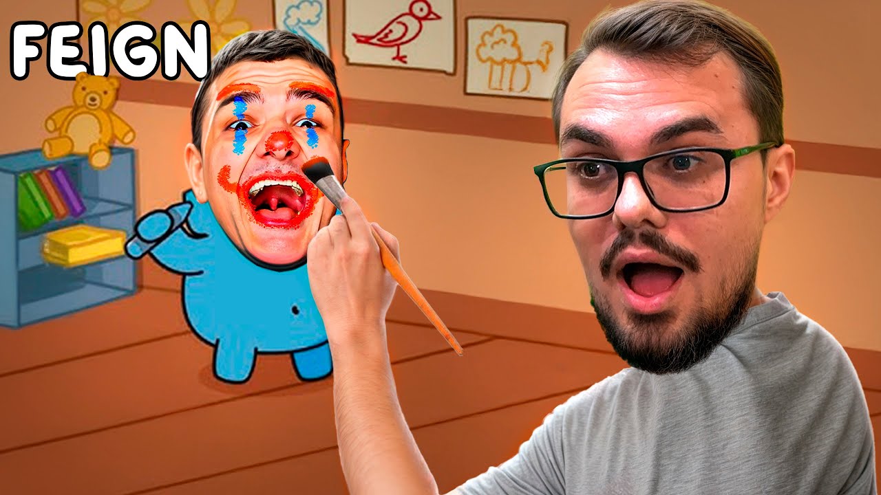 TEM UM IMPOSTOR FAZENDO DESENHOS ESTRANHOS - FEIGN