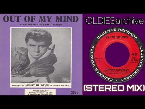 Johnny Tillotson - Out Of My Mind (1962) [Stereo]