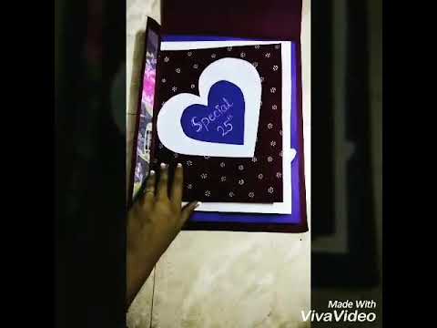 Crafting with Bhagyashree😍Super Awesome birthday card