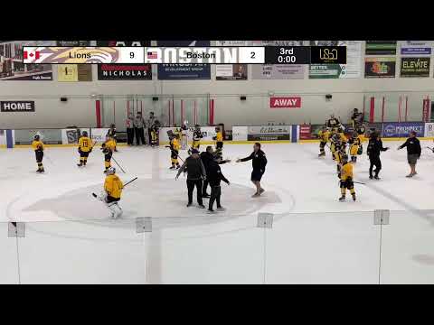 Lac St Louis Lions vs Boston Hockey Club