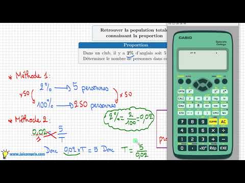 percentage and proportion • Find the total knowing the proportion • Important