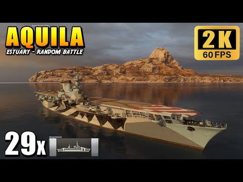 Aircraft carrier Aquila - no mercy for cruisers