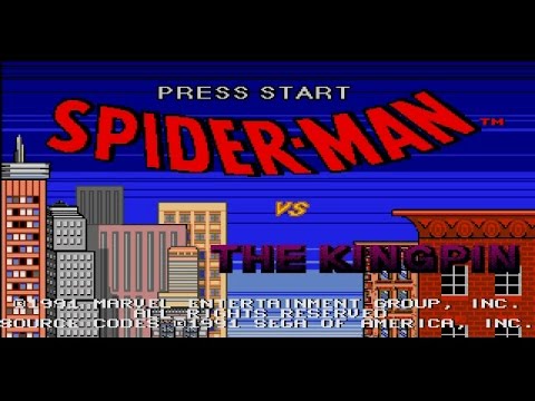 Spider Man vs The Kingpin Sega Genesis Playthrough