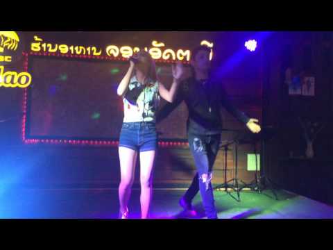 Laos song - a couple cute singer - so hot