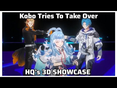 Kobo Being A Cute Menace In【HQ's 3D SHOWCASE COLLAB】