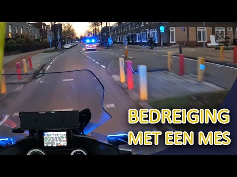 Politie | Bedreiging met een mes | Ruzie op straat | Geen verlichting | Utrecht
