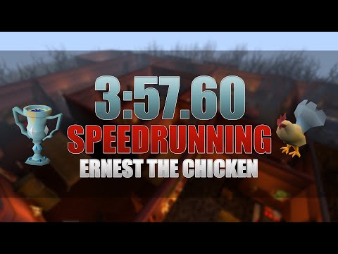 OSRS Speedrun - Ernest The Chicken Guide & PB - 3:57.60 - Platinum