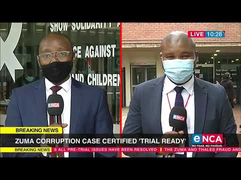 Zuma corruption case 'trial ready'