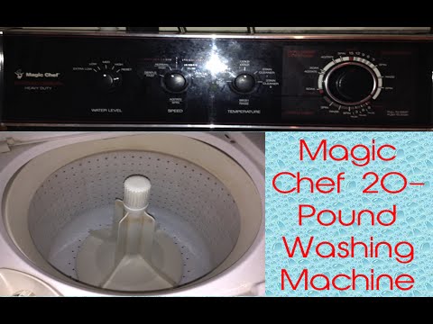 Magic Chef 20 Pound LB Washing Machine (Cuz... Why not...?)