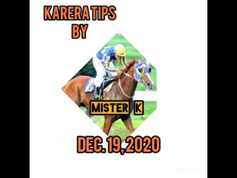 KARERA TIPS NI MISTER K - DECEMBER 19, 2020 (METROTURF)