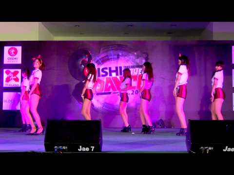 140803 CG7 cover AOA - Short Hair @OISHI Thailand Cover Dance 2014 (Audition)