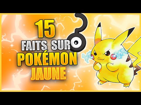 15 Faits Que Vous Ne Saviez Pas - Pokémon Jaune