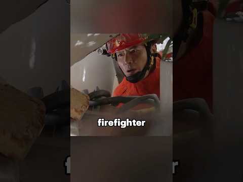 Should a man save his daughter from the ruins first or follow the firefighter's code of conduct