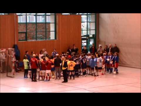 Tura Harksheide Hallenfussballturnier Norderstedt 10.2.2013 - Warm Up -