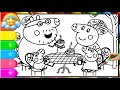 Mr Cat S YUMMY Cafe Secret Snack Passage Peppa Pig Full Episodes Peppa Pig Speed Coloring
