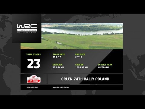 WRC - ORLEN 74th Rally Poland 2017: 23 Stages