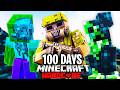 I Survived 100 Days In A SCULK OUTBREAK In Minecraft Hardcore