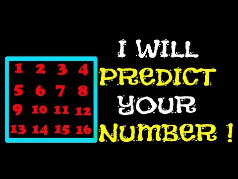 I Will Predict Your Number - Math Trick