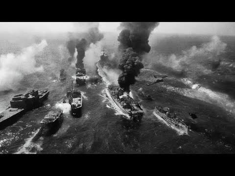 German Convoy Commander Lost All 8 Ships in 15 Minutes to B 25 Strafers