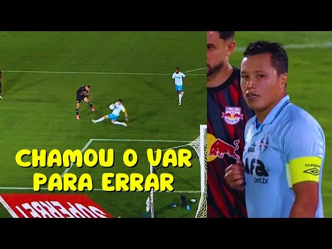 PÊNALTI MARCADO CONTRA O GRÊMIO EM LANCE COM MARLON NO ÚLTIMO LANCE DO JOGO