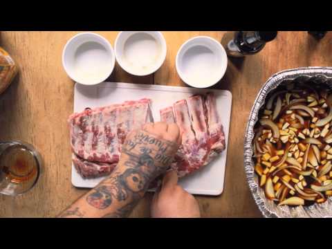 Guam Style BBQ Marinade | Spare Ribs