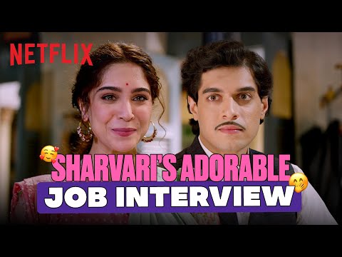 Sharvari’s WITTIEST Answers To Junaid’s Interview! 👀🤭 #Maharaj | Netflix India — Maharaj