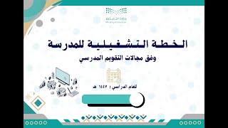 الخطة التشغيلية وفق مجالات التقويم المدرسي للمرحلة الابتدائية 1447
