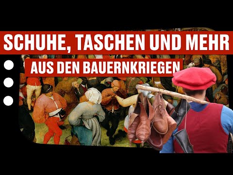 142 - Schuhe, Taschen und mehr - aus der Zeit der Bauernkriege