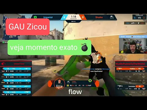 Momento exato da zica ( Imperial vs Sharks )