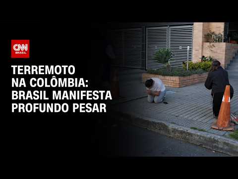 Brasil se solidariza com Colômbia após terremoto de magnitude 7,4 no país | CNN 360°