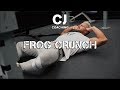 How To Do The Frog Crunch And Make Your Waist Smaller!
