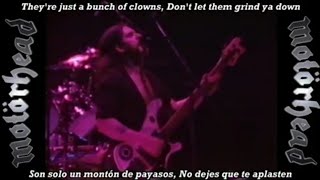 Motörhead – (Don&#39;t Let Them) Grind Ya Down [LIVE] subtitulada en español (Lyrics)