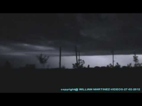 tormenta electrica sobre canelones Uruguay 27-02-2011