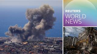 Israel launches heaviest Lebanon strikes since Hezbollah conflict began last month, killing hundreds