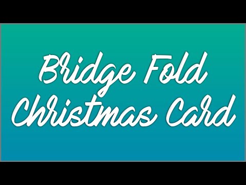 Fancy Bridge Fold Christmas Card with Baubles from Ornamental Envelopes by Stampin' Up!