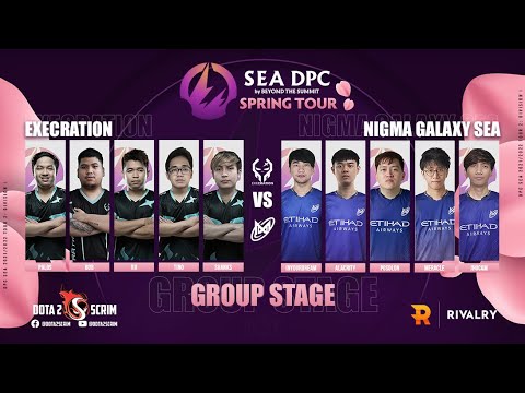 Execration vs Nigma Galaxy SEA - DPC SEA 2021/22 Tour 2: Division I - Group Stage - B03