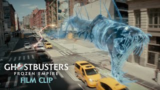 Ghostbusters: Frozen Empire - Sewer Dragon Clip - Only In Cinemas March 22