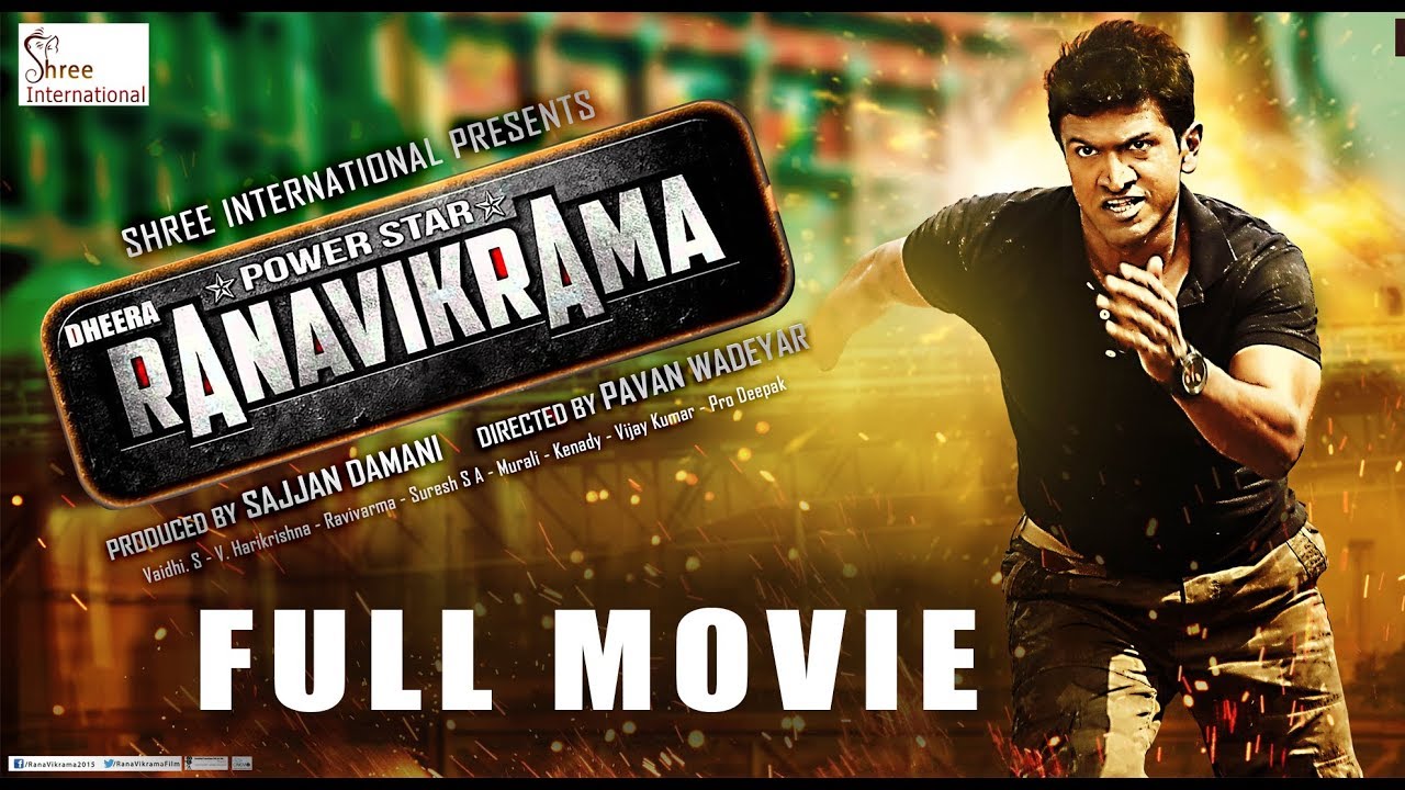 RANA VIKRAMA (2019) Hindi Dubbed Full Movie | Puneeth Rajkumar, Anjali, Adah Sharma