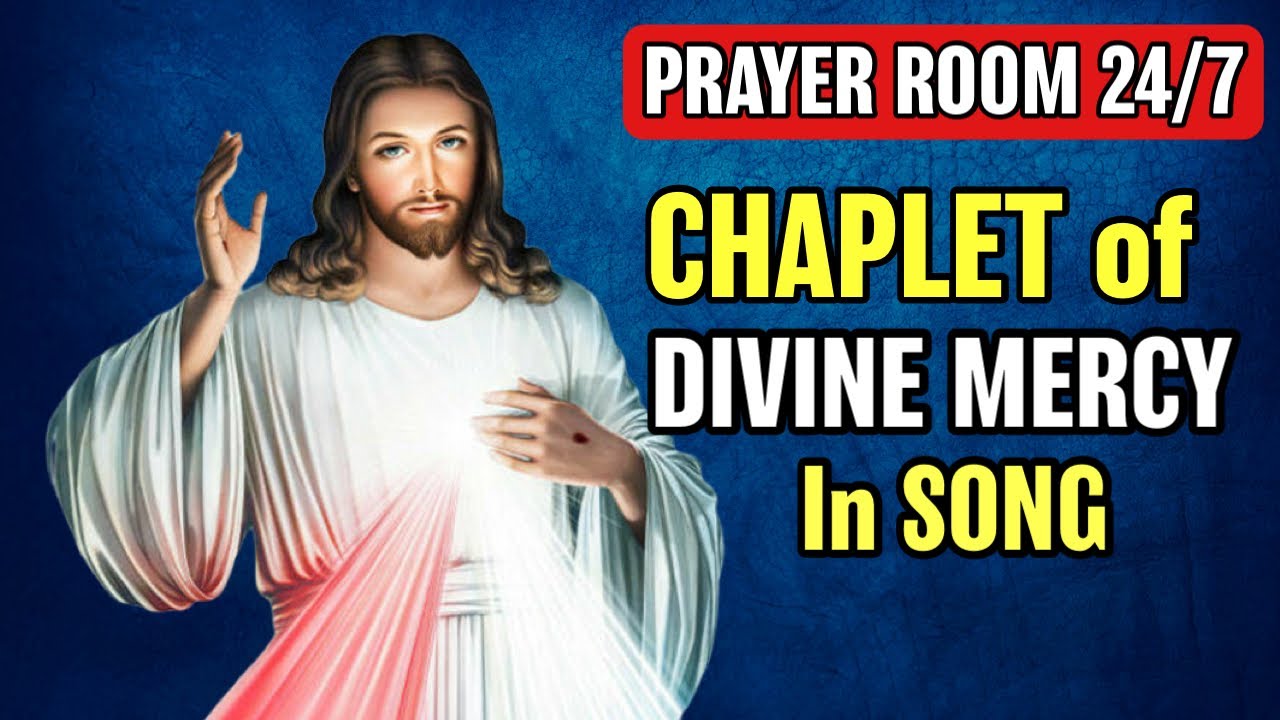 🔴 Divine Mercy in Song Prayer Room 24/7 🙏🏻The Chaplet of Divine Mercy in Song