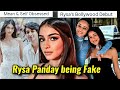 RYSA PANDAY BEING FAKE PRETENTIOUS PANDAY SISTERS ARE WEIRD