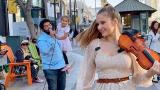 Little Girl Asks If I know "Hava Nagila" and Her Dad Steals The Show