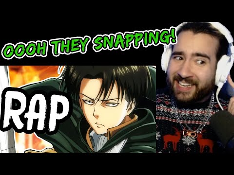 Shwabadi Reacts to LEVI RAP | RUSTAGE ft. VideoGameRapBattles [Attack On Titan]