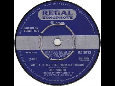 UK no. 1, (300) Joe Cocker - With A Little Help From My Friends