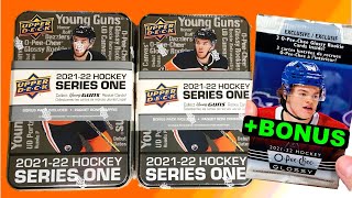 DON'T BUY THESE AT WALMART! - 2021-22 Upper Deck Series 1 Hockey Retail Tins